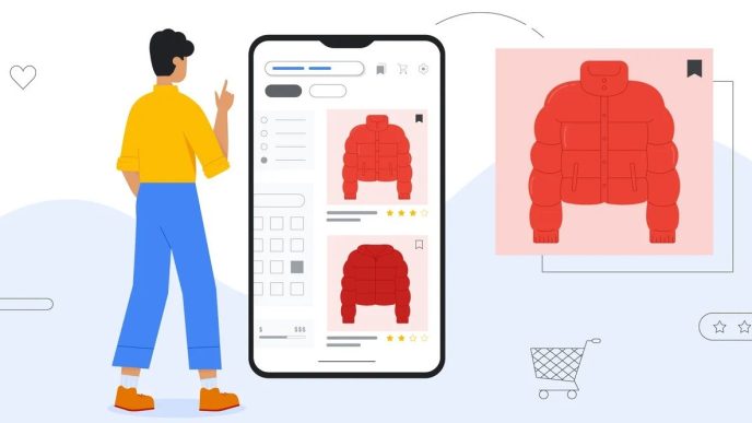 google-a-lansat-noi-functii-de-shopping-bazate-pe-ai,-ca-intr-un-film-sf