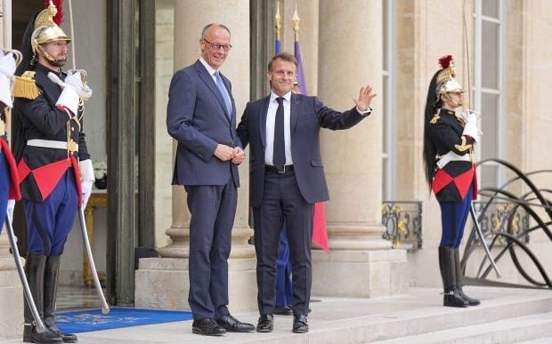 emmanuel-macron-si-friedrich-merz-s-au-intalnit-la-paris,-anuntul-pe-care-l-au-facut