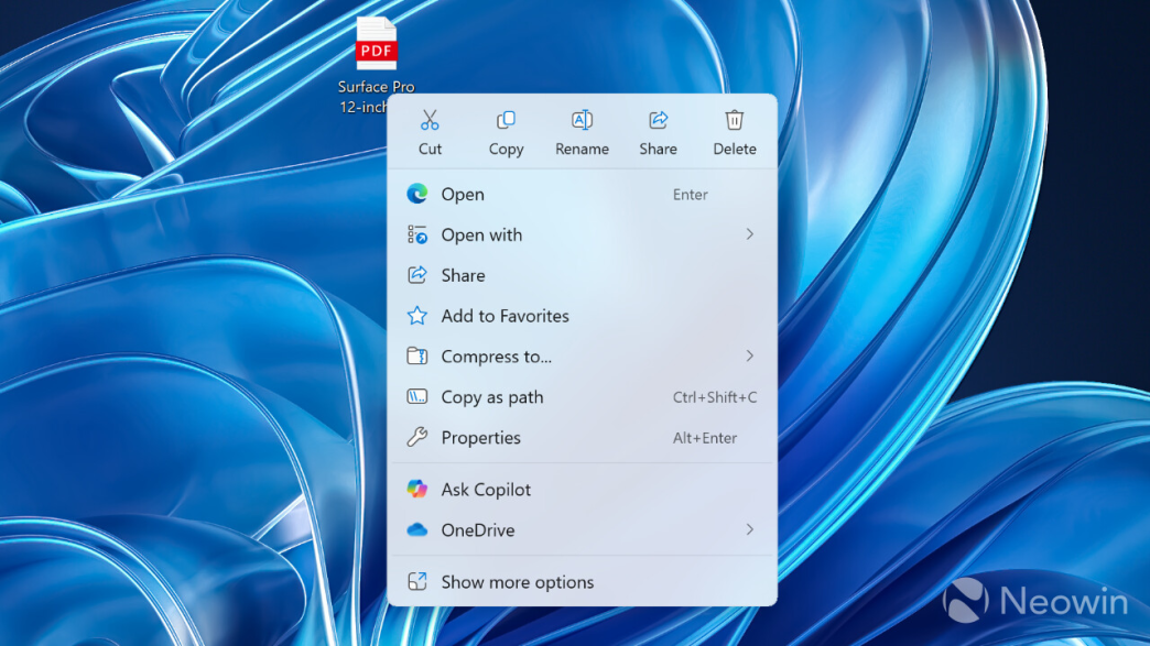 microsoft-adauga-optiunea-ask-copilot-pe-desktop-ul-windows-11