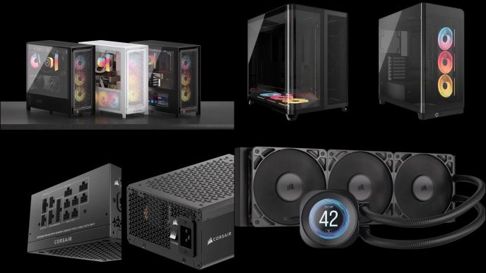 corsair-a-prezentat-la-computex-2025-noi-carcase,-surse-de-alimentare-si-sisteme-de-racire