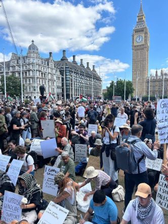 londra:-politistii-au-arestat-peste-200-de-participanti-la-un-protest-pro-palestinian