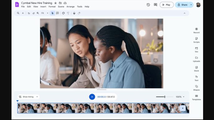 google-vids-te-ajuta-sa-prelucrezi-clipurile-video-din-drive,-direct-in-browser