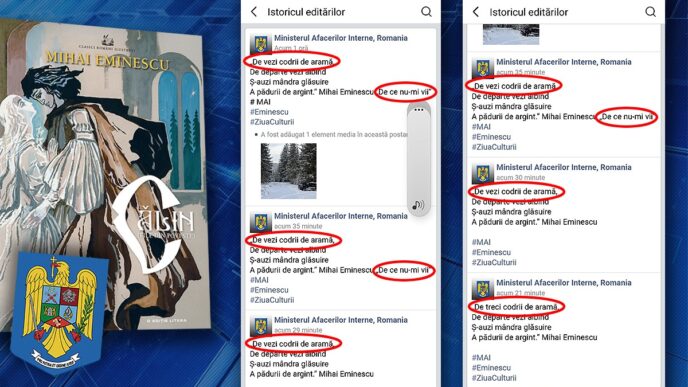 de-ziua-lui-eminescu,-oamenii-legii-au-gresit-titlul-si-versurile-poeziei-postate.-ulterior,-au-postat-un-mesaj-de-scuze