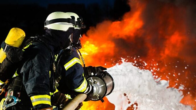 incendiu-la-o-fabrica-de-prelucrare-a-polistirenului-din-judetul-cluj.-sase-autospeciale-isu,-mobilizate-la-fata-locului