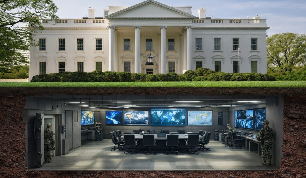 ultima-linie-de-aparare-a-presedintelui-sua:-ce-se-stie-despre-noul-buncar-top-secret-de-sub-casa-alba