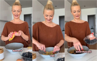 cum-pregateste-elwira-petre-o-reteta-sanatoasa-de-briose-cu-afine-si-banane,-pentru-un-mic-dejun-slab-caloric