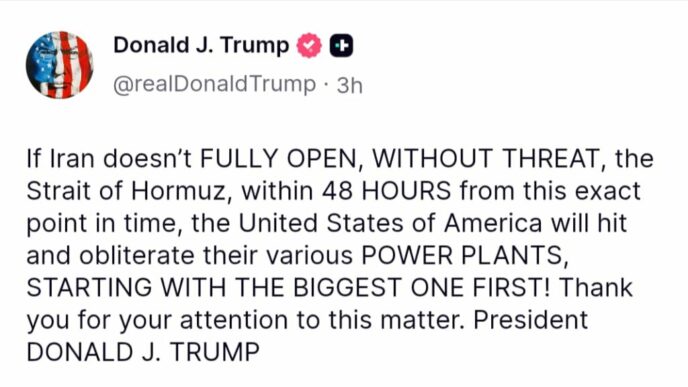 ultimatum-pentru-iran:-48-de-ore-pentru-redeschiderea-stramtorii-hormuz