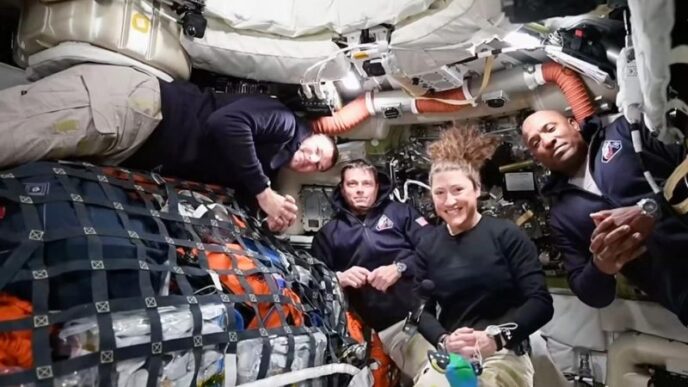 drumul-spre-luna,-cu-probleme-pamantesti.-astronautii-artemis-ii-s-au-luptat-cu-toaleta-si-emailul