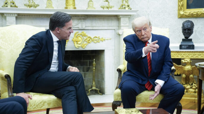 mark-rutte-se-intalneste-cu-donald-trump-la-washington,-pe-fondul-amenintarilor-sua-de-a-parasi-nato
