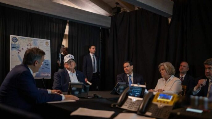 situation-room-despre-stramtoarea-ormuz.-trump-a-convocat-o-sedinta-cu-principalii-oficiali-si-consilieri