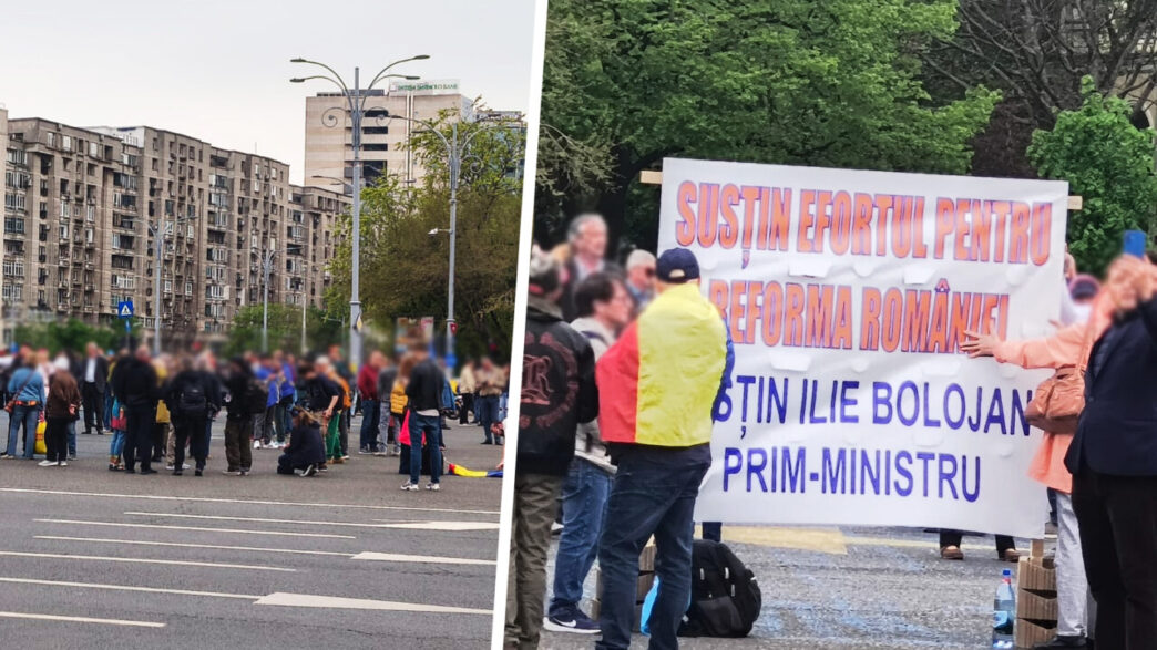 in-paralel-cu-sedinta-psd,-tabara-#rezist-se-mobilizeaza.-cativa-oameni-au-ajuns-in-piata-victoriei