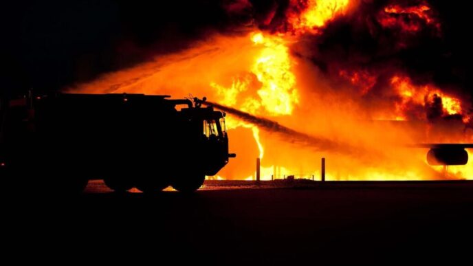 los-angeles,-in-stare-de-urgenta-in-urma-unui-incendiu-intr-un-depozit